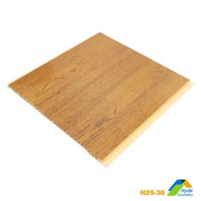 Tablilla En PVC Para Cielo Raso PVC Panel Ceiling Wood Design 250mm