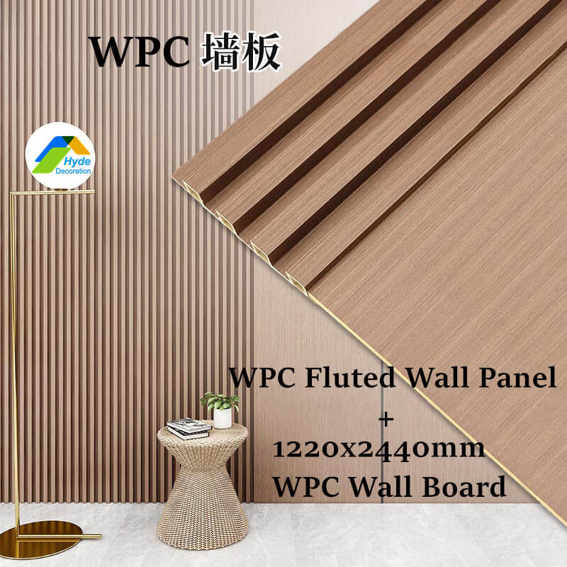 47.25 X 47.25 Fluted Bamboo Wood Panel 